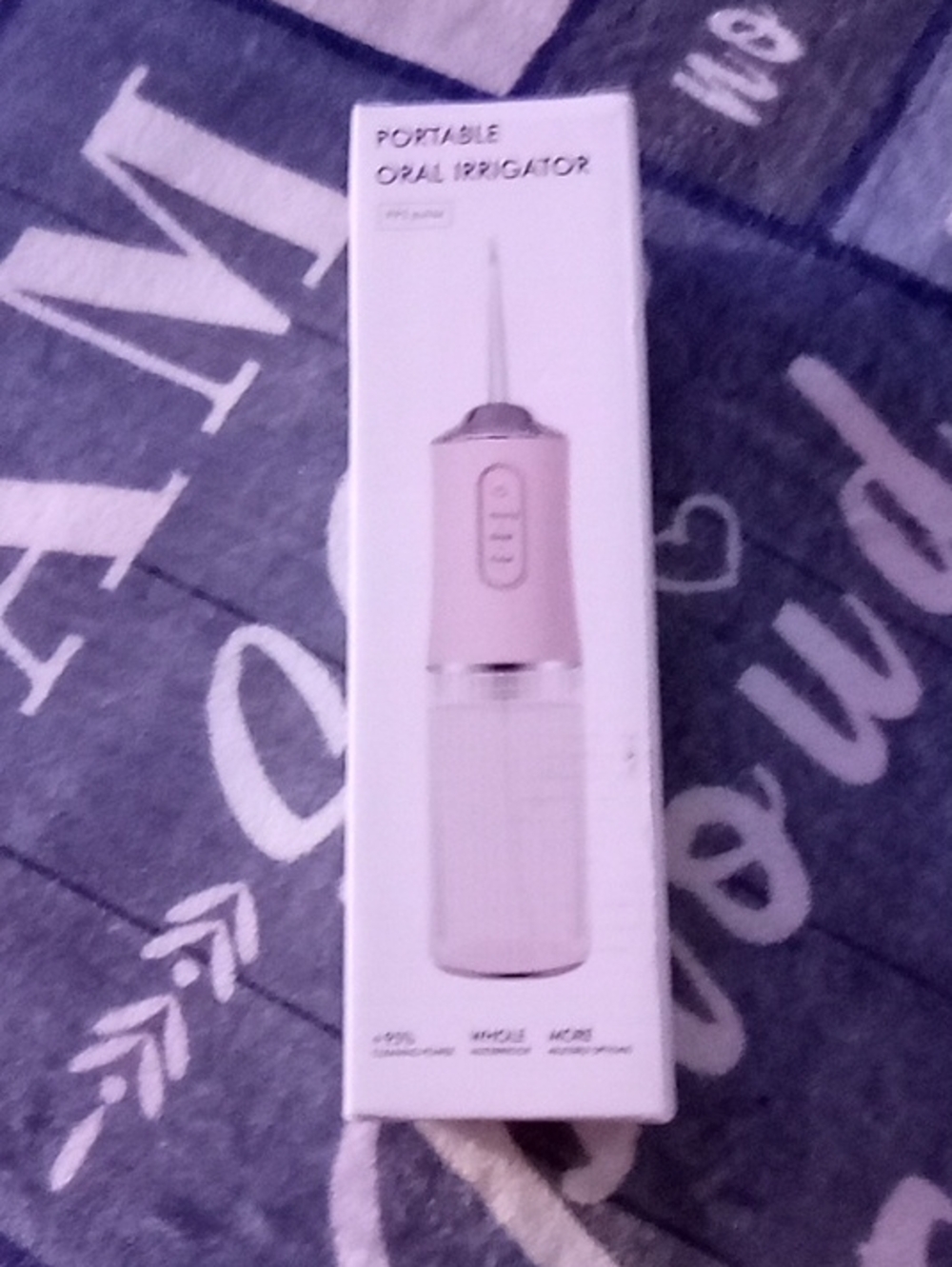 Cordless Portable Oral Irrigator - Pink